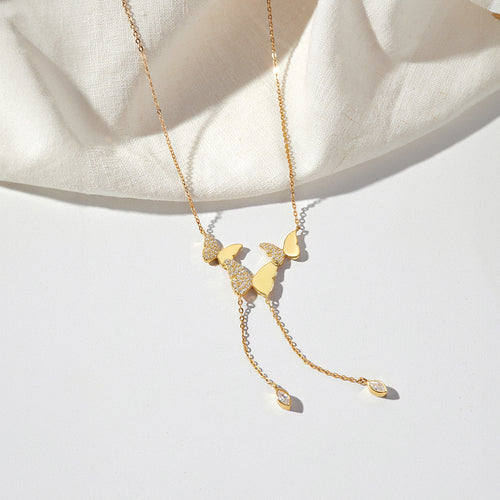 Butterfly Pendant Necklace